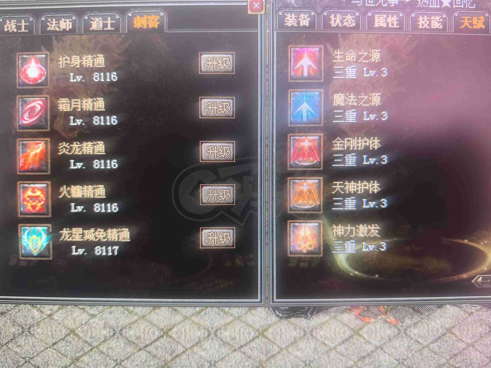 传奇外传-账号-[主体战士 999级]雪二战战空号