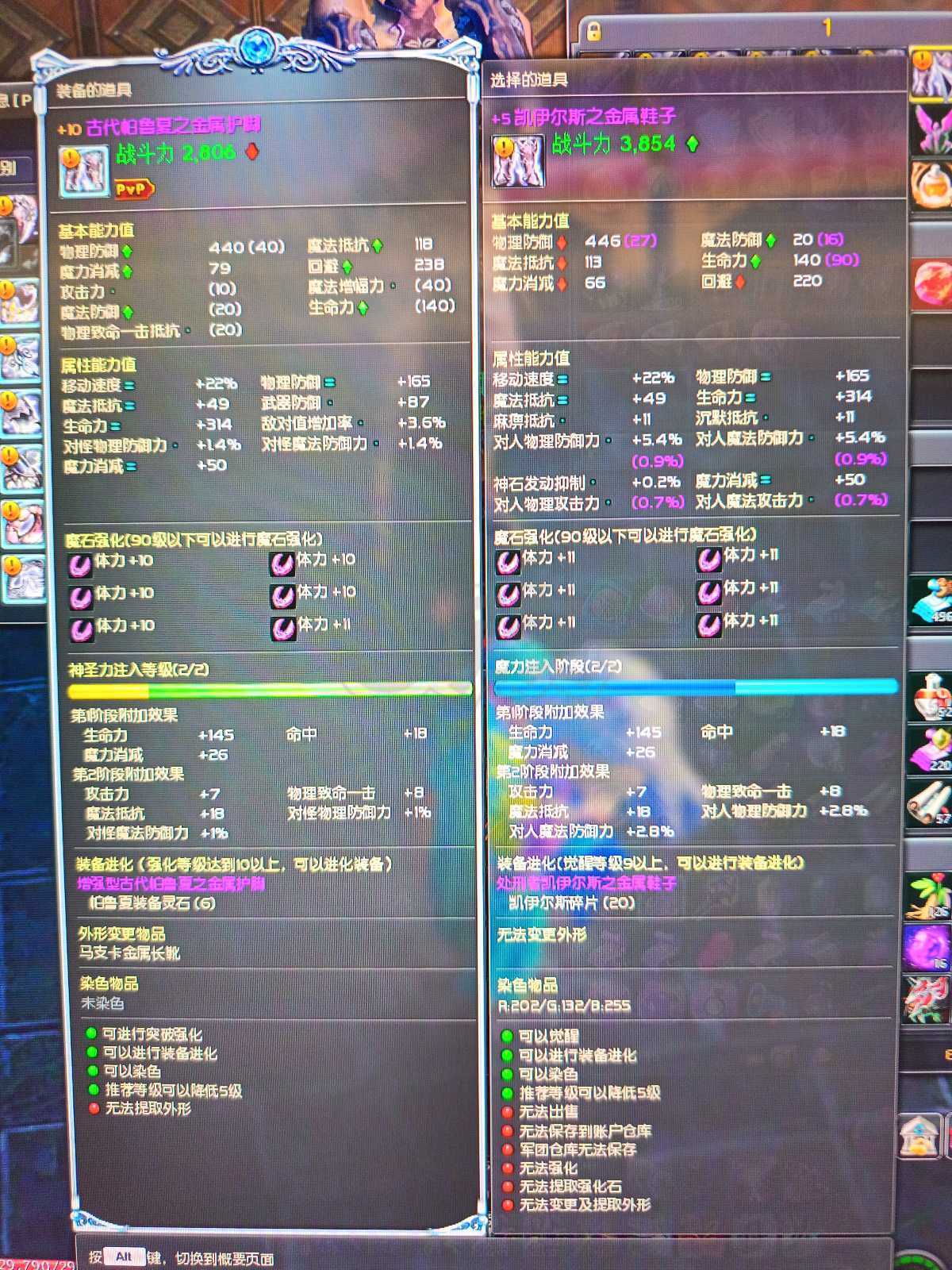 永恒之塔-账号-[守护星 75级]小凯子套，魔力制作300，技能皮肤全