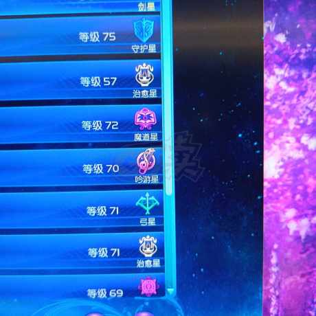 永恒之塔-账号-[守护星 75级]小凯子套，魔力制作300，技能皮肤全