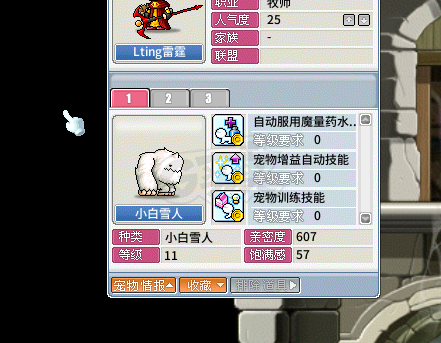 冒险岛怀旧服-账号-[牧师 90级]带宠物，带会员，518魔力攻击