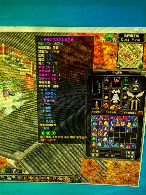 风云怀旧服-账号-[猎手 炼气期*1阶]苍云MM号