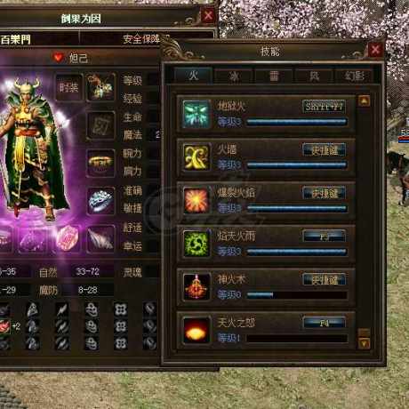 传奇3(时长版)-账号-[魔法师 60级]黑马60.41天火法