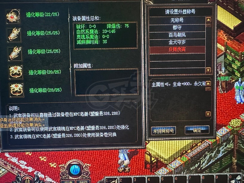 传奇3-账号-[法师 111级]5千多万封魔点 五连号 七转二阶 传递