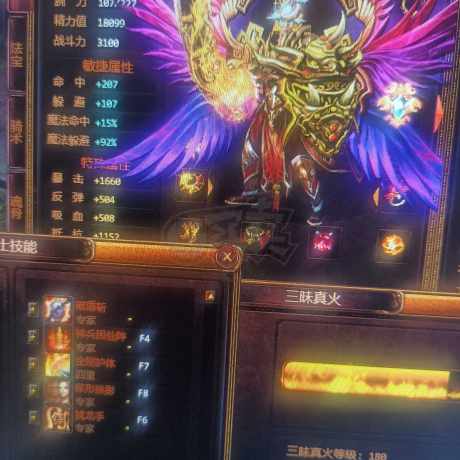夺宝传世-账号-[战士 71级]163级底子各方面都很好