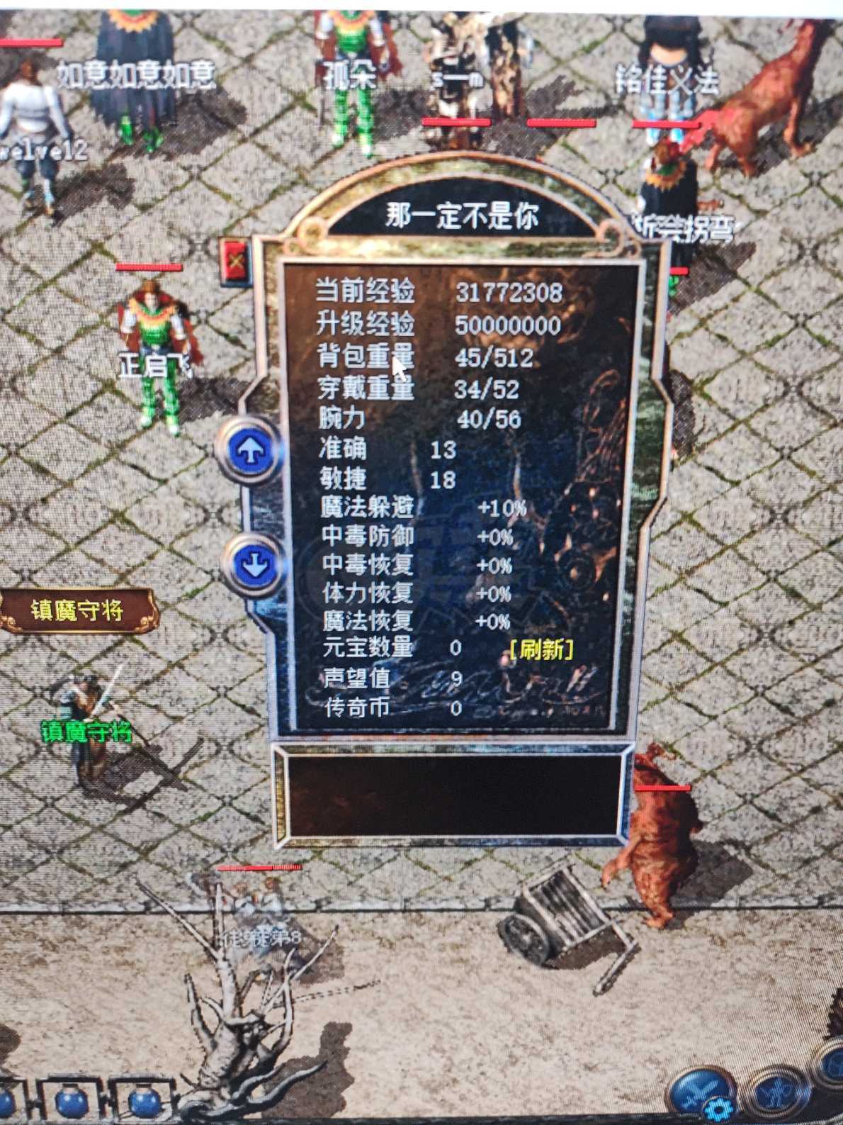 热血传奇-账号-[道士 43级]43级女道士旁边还个43级男战士